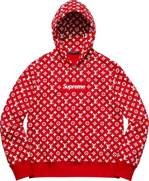 louis vuitton x suprem|supreme x louis vuitton hoodie.